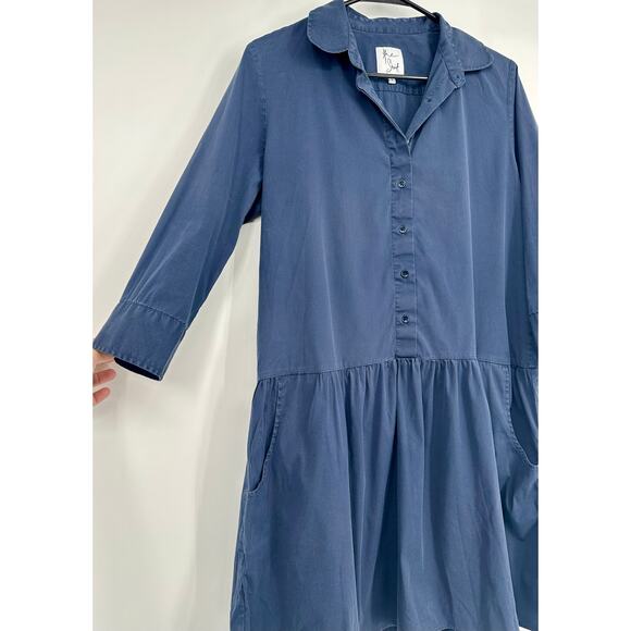 The Shirt by Rochelle Behrens Drop-Waist Shirt Dress - Picture 6 of 9
